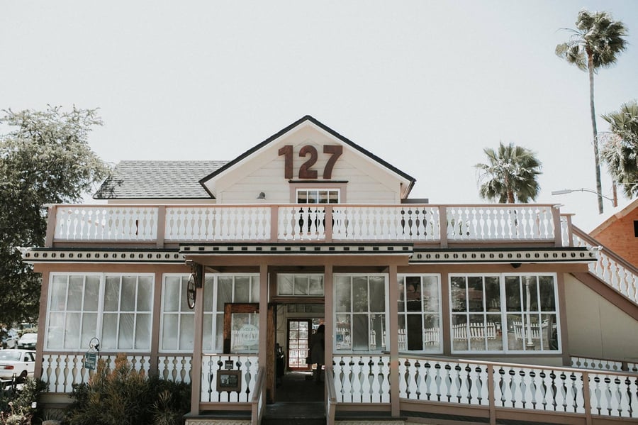 storefront of 127 West Social House in Fallbrook California