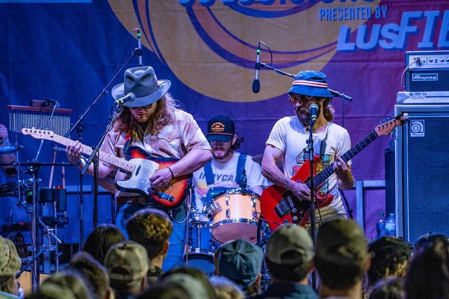 local musicians at Louisiana Prize Fest