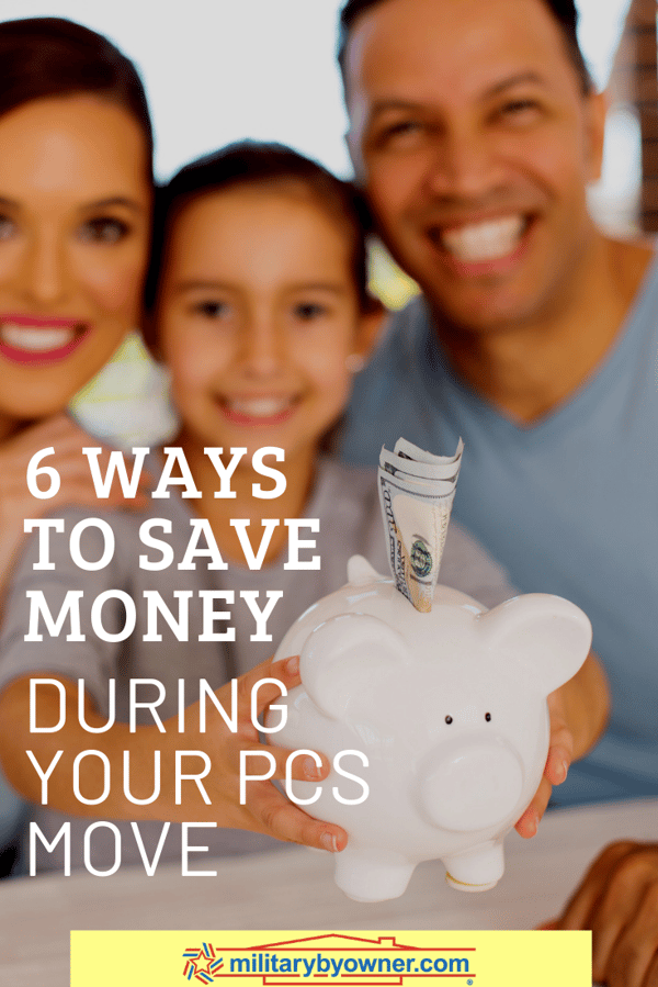 6 Ways to Save Money During Your PCS Move