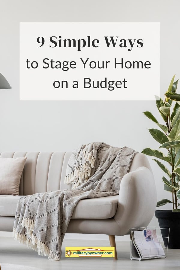 9 Simple Ways to Stage Your Home on a Budget