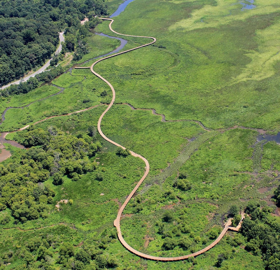 neabsco-creek-boardwalk near Quantico MCB