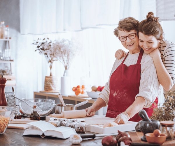 Children having more time with grandparents is a benefit of multi-gen living. 