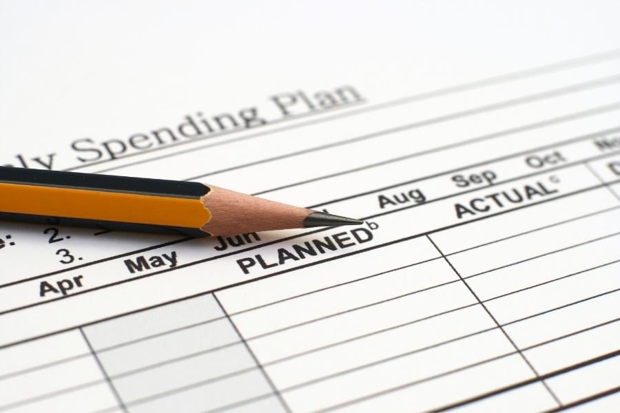 spending plan written budget