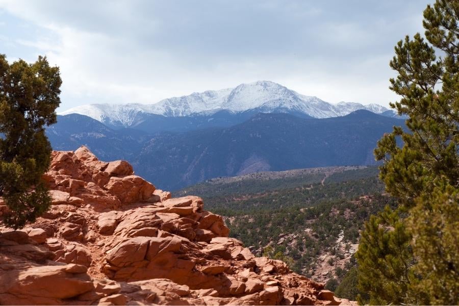 Pikes Peak and Garden of the Gods