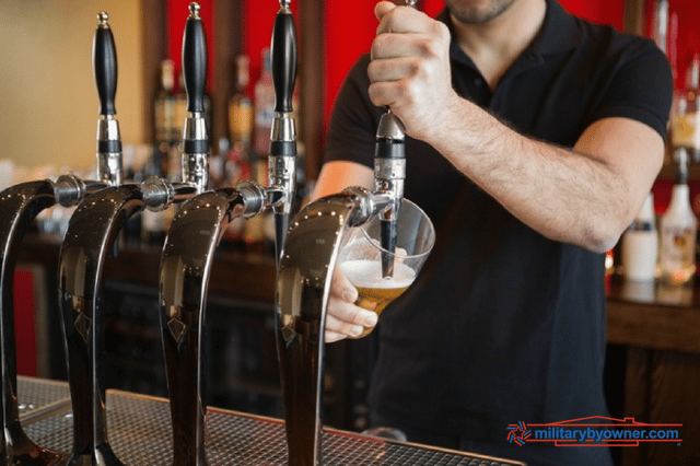 Top 10 Duty Stations for breweries near duty stations