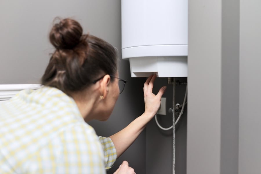 Issues with your water heater are a good reason for tenants to notify their landlord. 