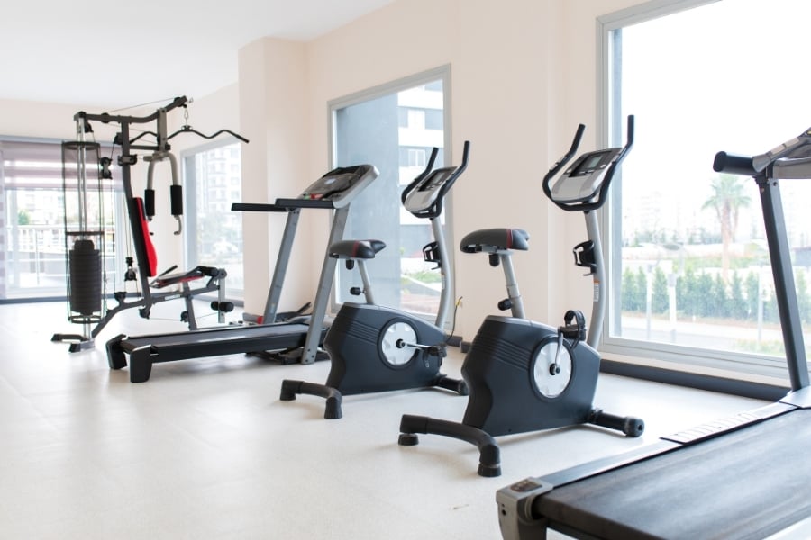 More people are now looking for an on-site gym when renting an apartment.