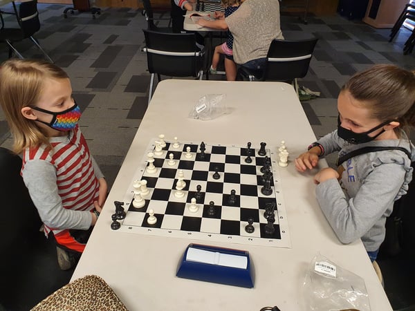 Playing chess at MWR