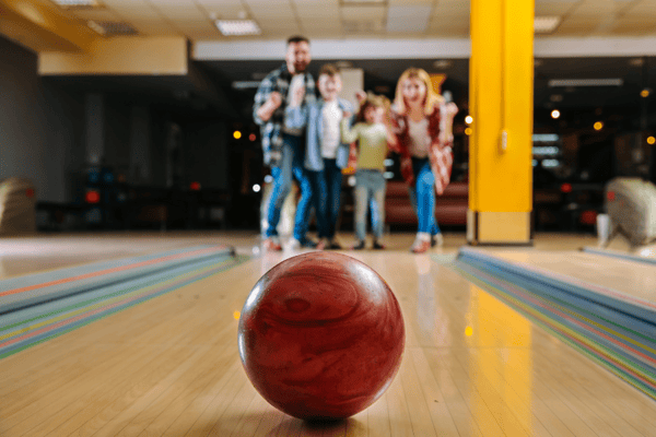 take the whole family bowling