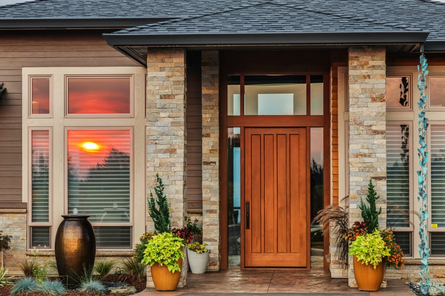 Catch buyer's eyes with front porch updates. 
