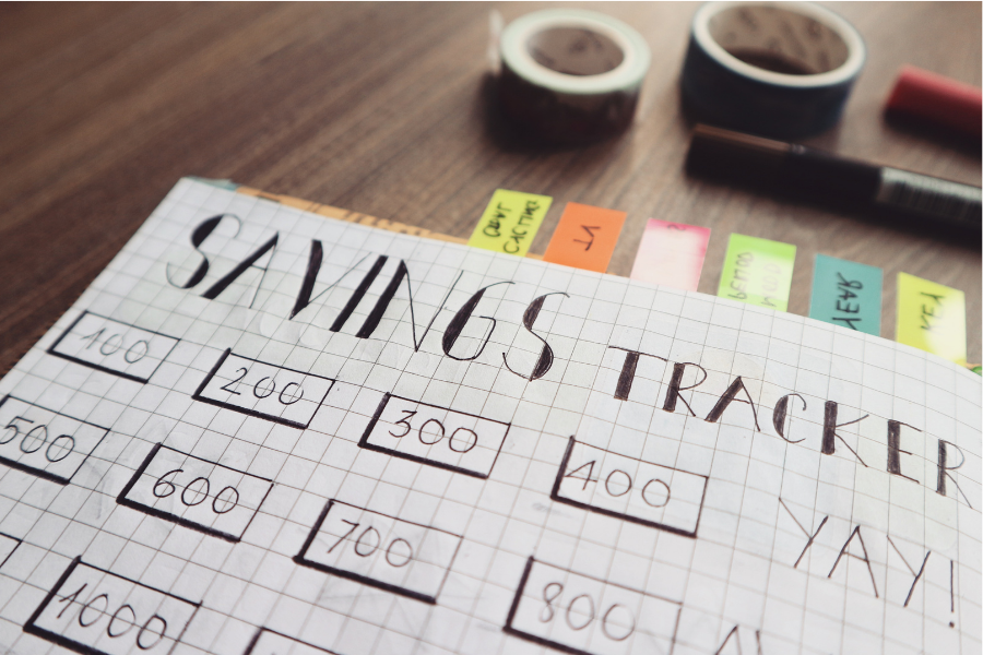 savings and budget tracker