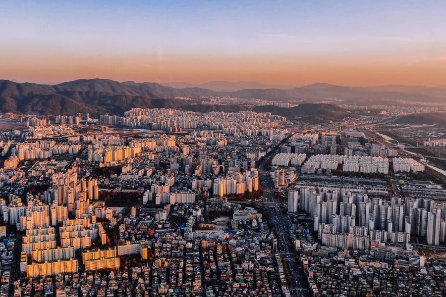 Seoul Korea skyline