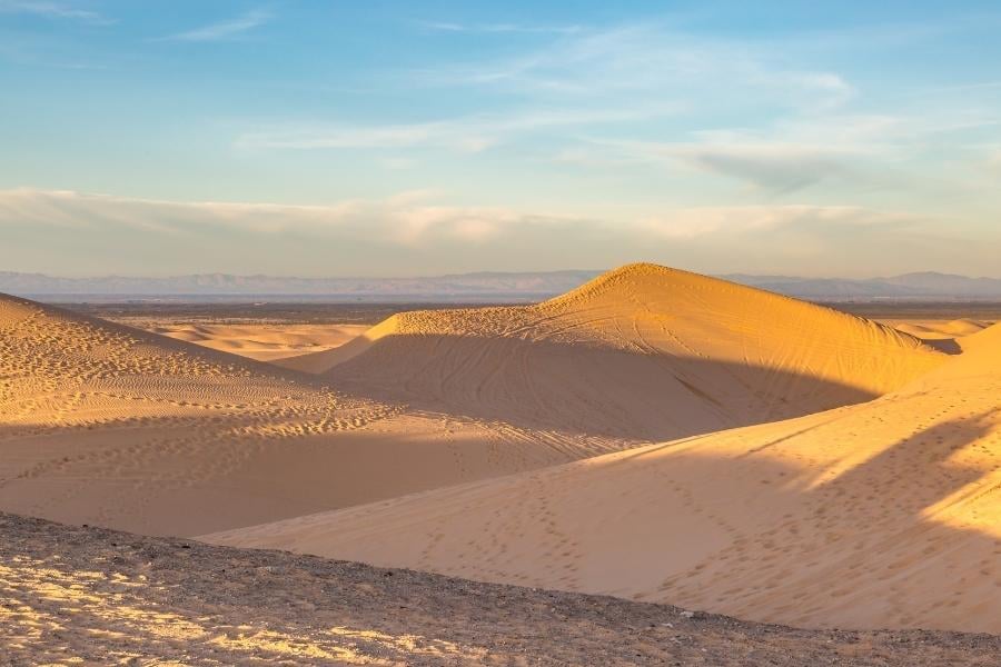 desert near Yuma Arizona