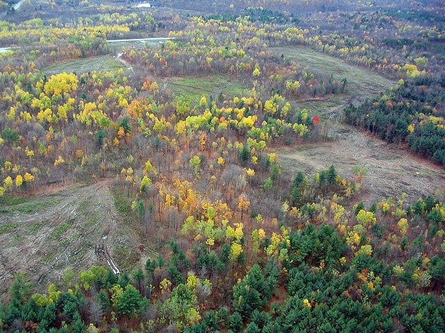 Beautiful fall scenery near Fort Drum. 