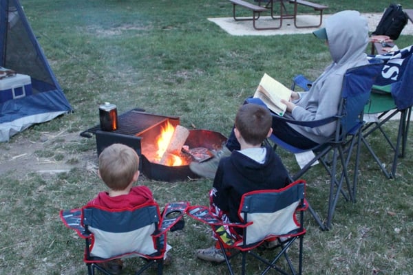 Camping can help ease the financial burden of PCS.