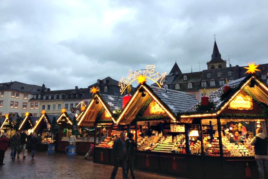 Christmas market in Germany