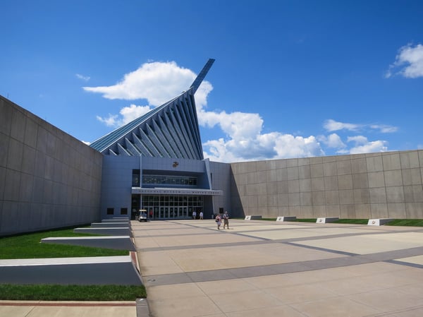 National_Museum_of_the_Marine_Corps_entrance