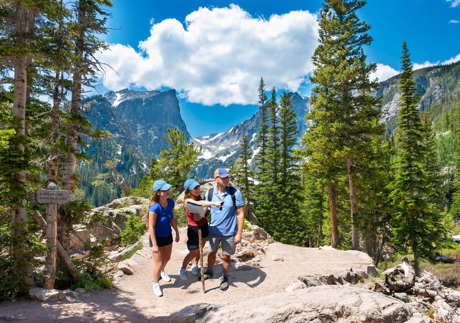 Rocky Mountains National Park, Colorado, USA.