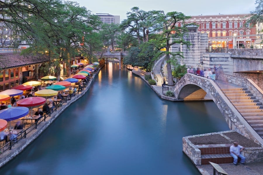 River Walk in San Antonio, Texas