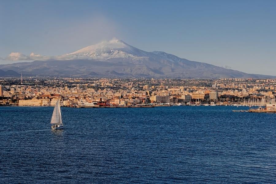 beautiful view from Sicily