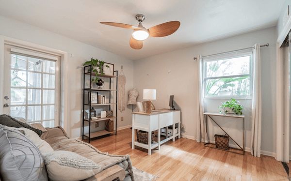 Albemarle home guest room