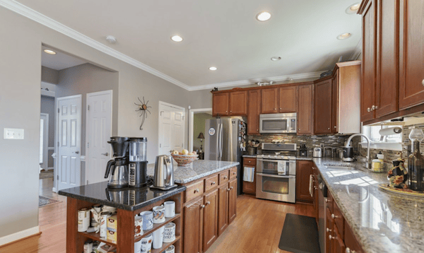 Stafford home for sale kitchen view