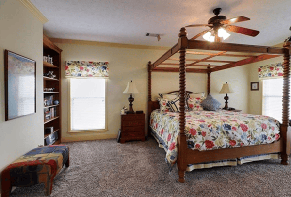 Fountain Lane bedroom