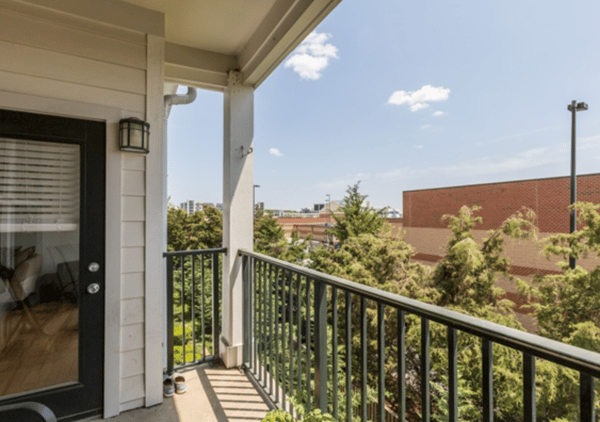 Gaithersburg Townhome Balcony