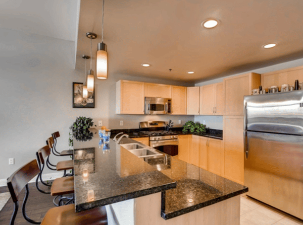 Las Vegas Apartment kitchen