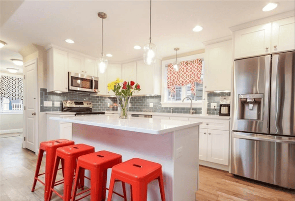 Check out this gorgeous kitchen in Newport, RI. 