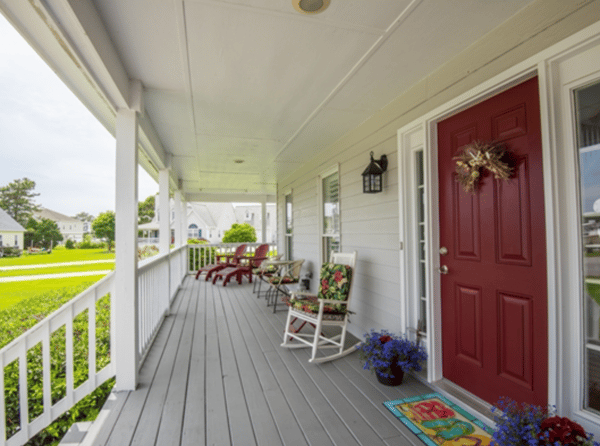 Newport NC Home Wraparound Porch