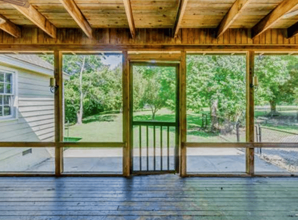 Montgomery Home Screened In Porch