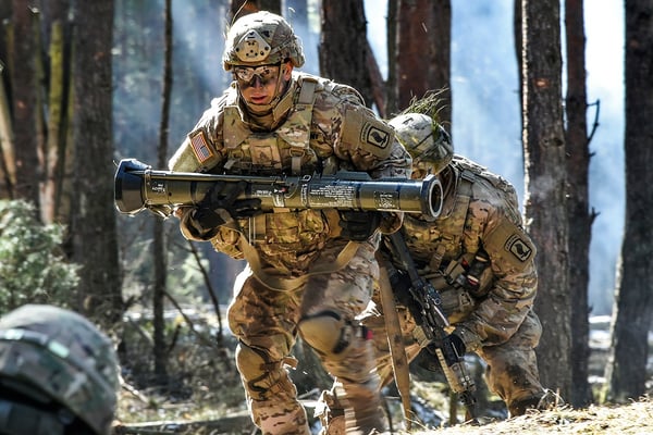 AT-4 training grenade launcher