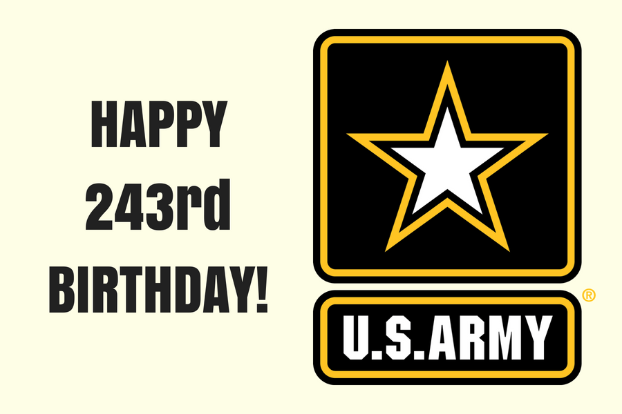 Happy 243rd Birthday, U.S. Army!