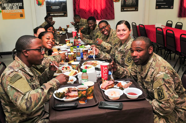 military Thanksgiving