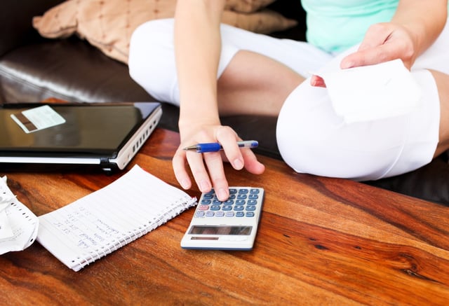 Looking at your budget before selling or renting your home. 