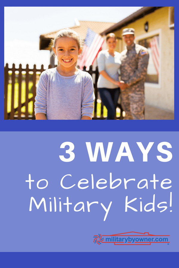 3 Ways to Celebrate Military Kids During Month of the Military Child