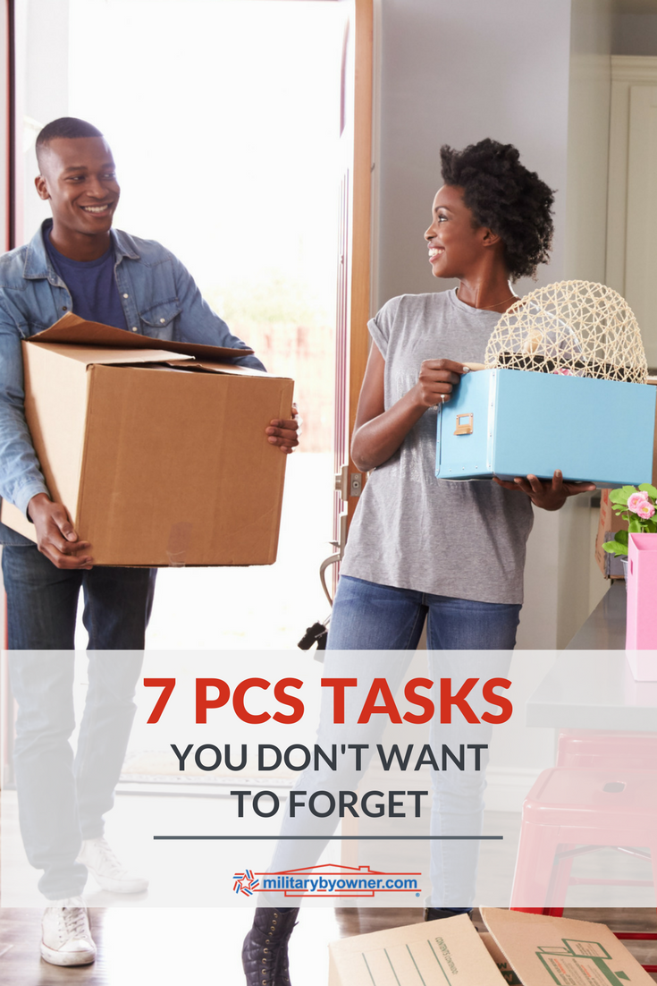 Don't Forget These 7 PCS Tasks