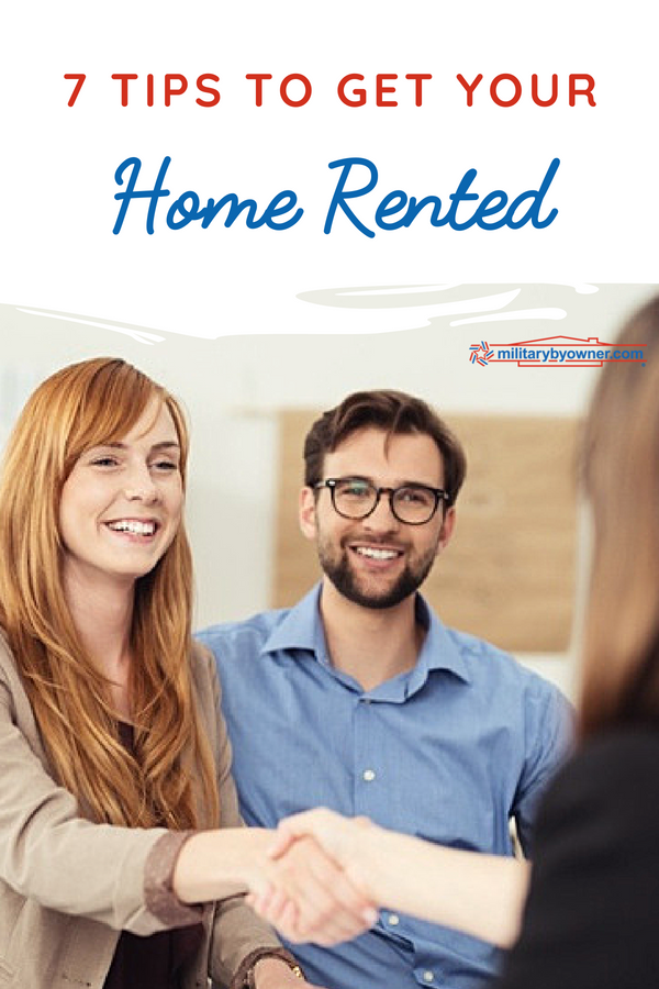 7 Tips to Get Your Home Rented