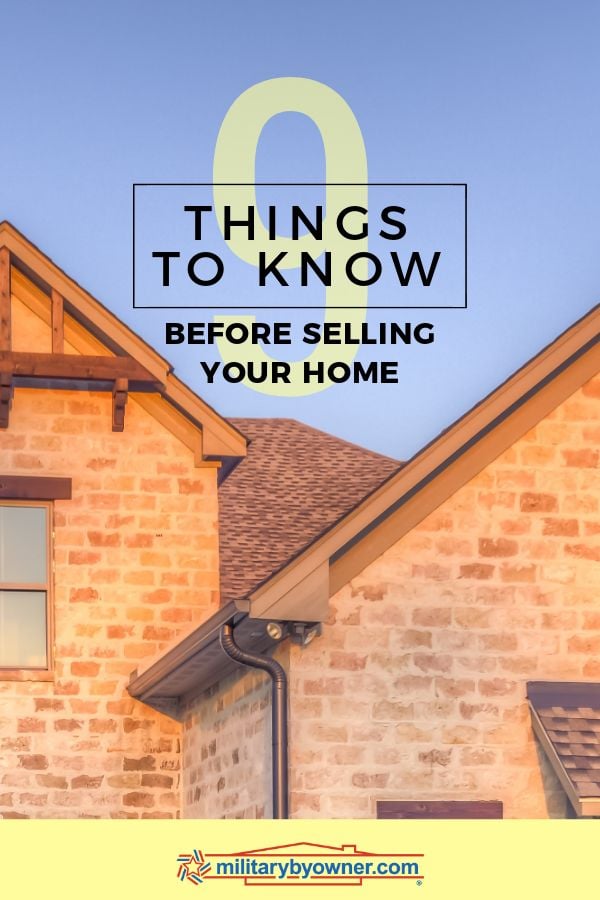 9 Things to Know Before Selling Your Home Pinterest