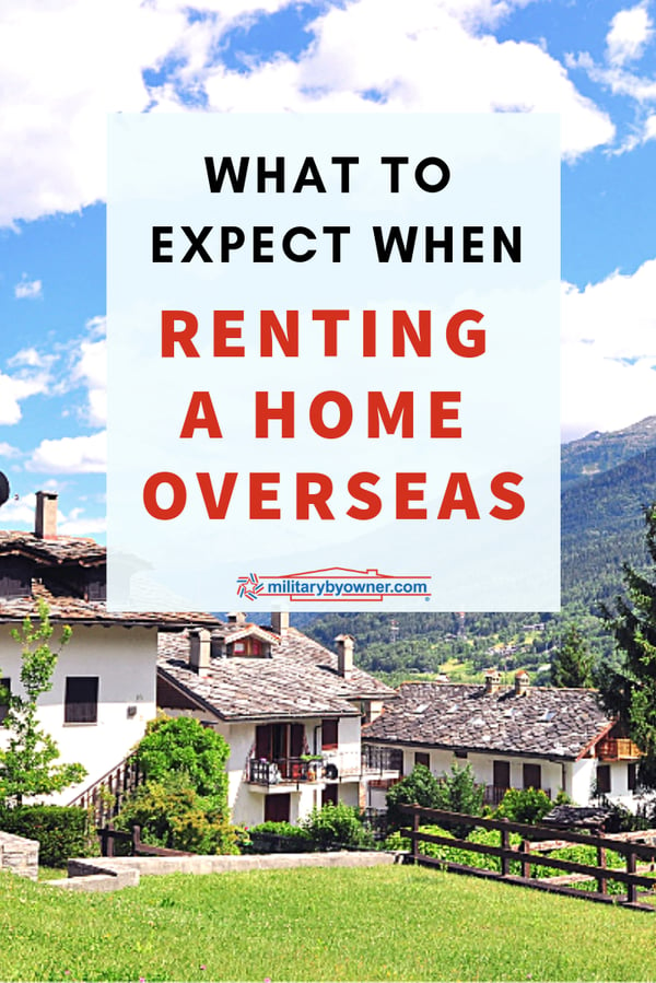 What to Expect When Renting a Home Overseas