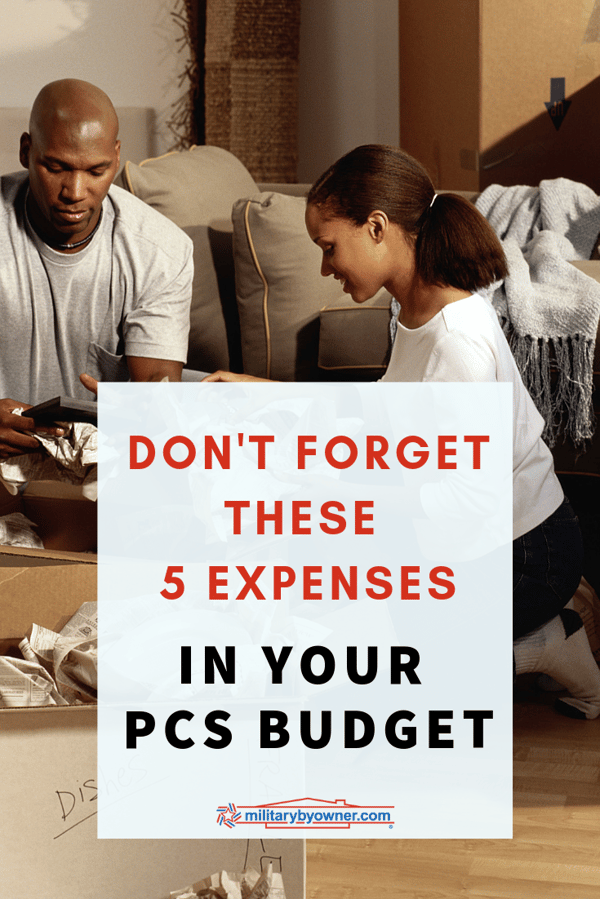 Don't Forget These 5 Expenses in Your PCS Budget