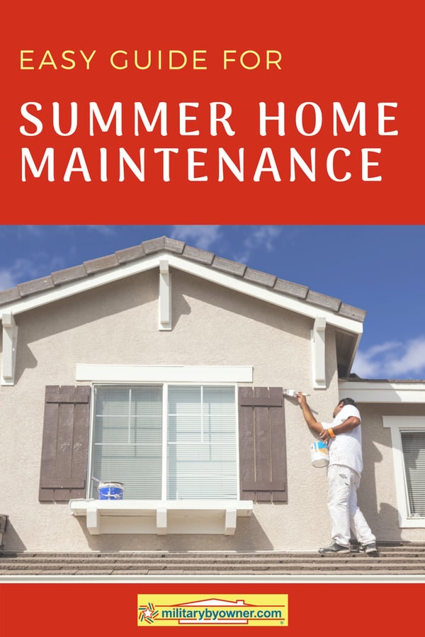 Easy Guide for Summer Home Maintenance