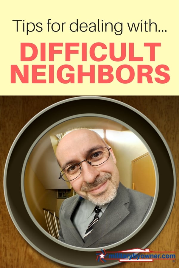 Tips for dealing with difficult neighbors.