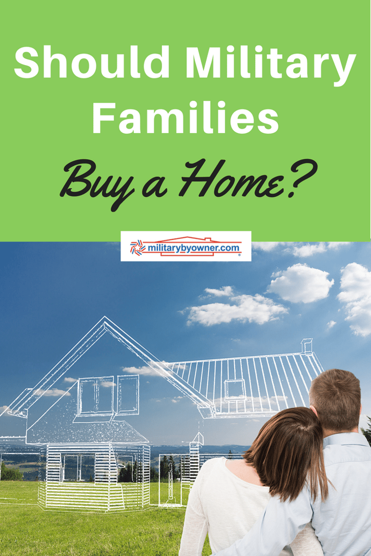 Should military families buy a home? 