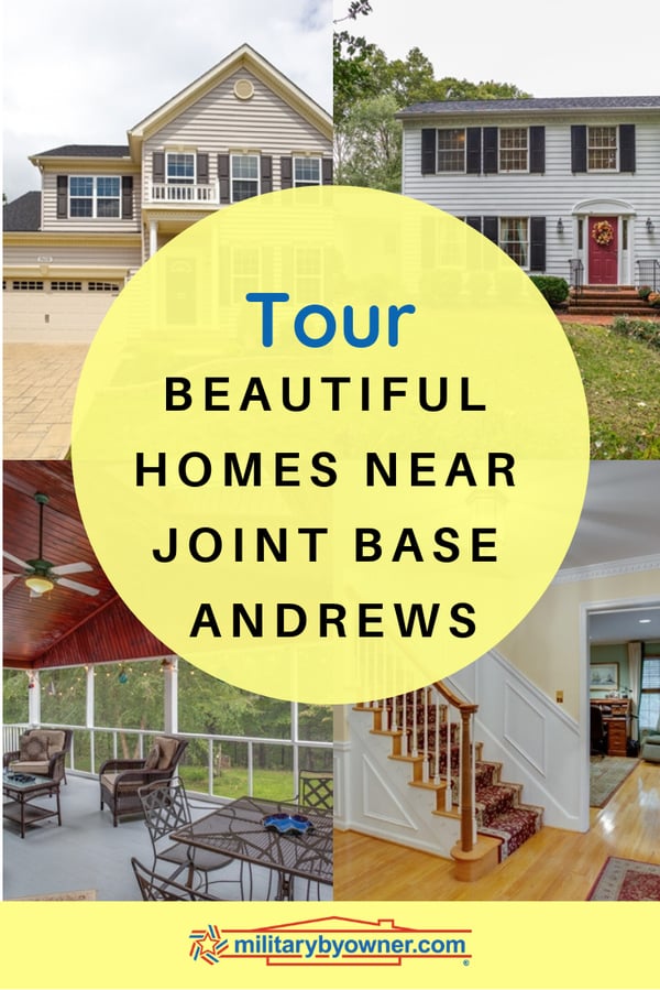 Tour Beautiful Homes Near Joint Base Andrews