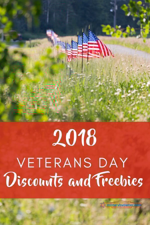 2018 Veterans Day Discounts and Freebies