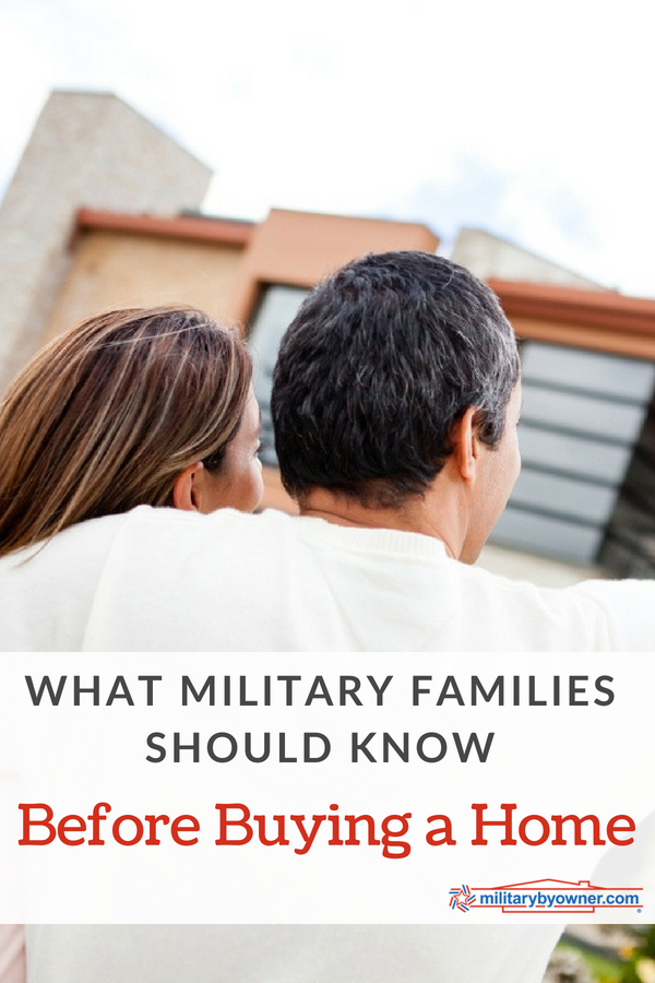 What Military Families Should Know Before Buying a Home