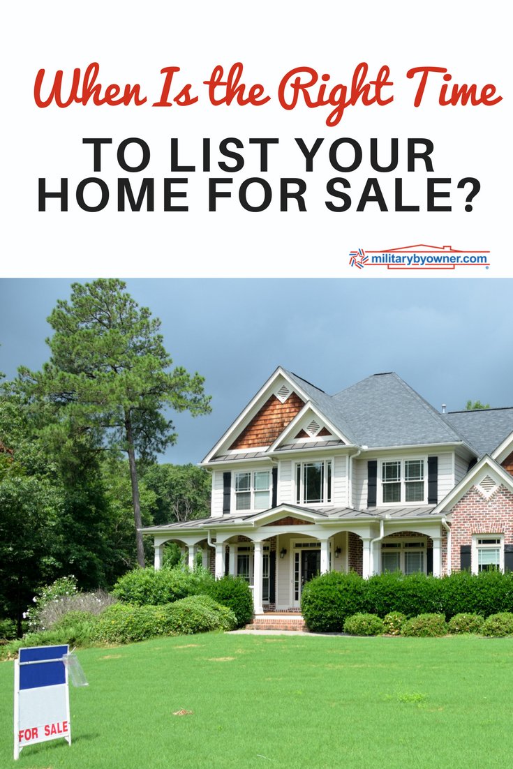 When Is the Right Time to List Your Home for Sale?