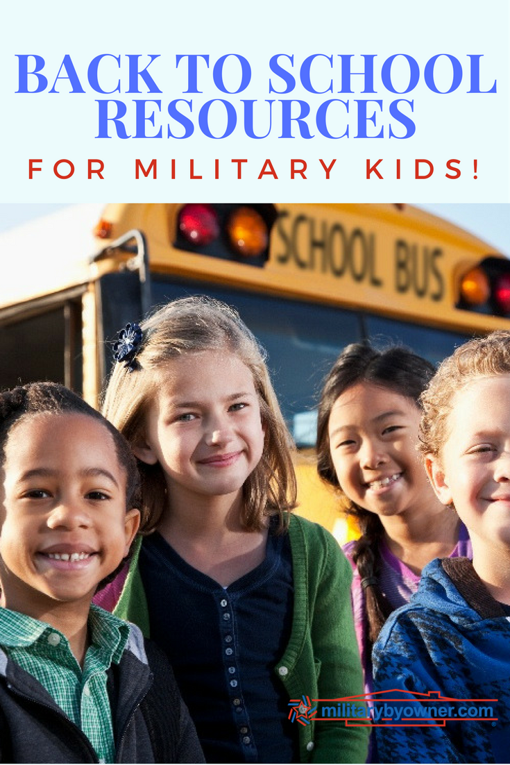 Back to school for military kids!
